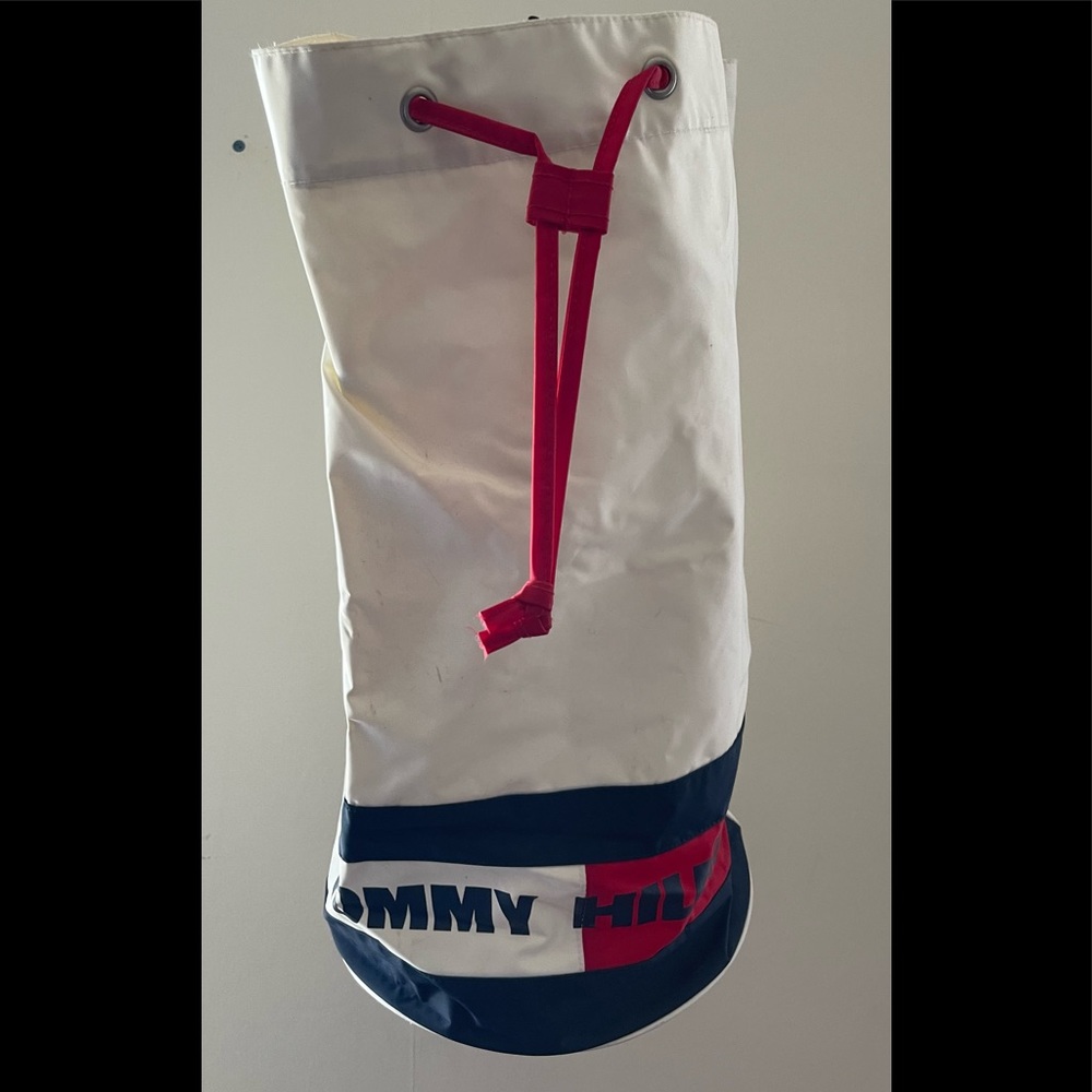 Vintage Tommy Hilfiger Duffel Gym Bag
